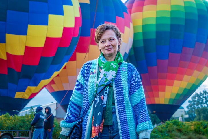 Balloon flight + pick up in CDMX + Breakfast in Cave + Pyramids