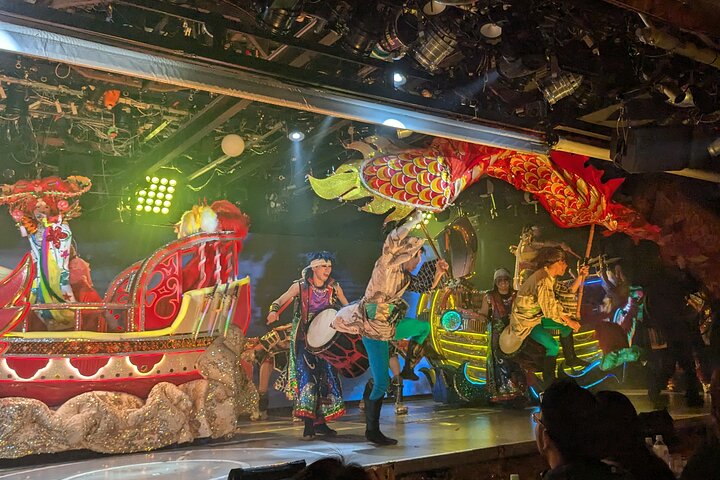Samurai Show Ticket with 2 Drinks+Matcha set : SHINJUKU *Ages 18+