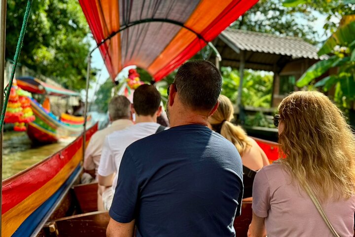 Hidden Bangkok Longtail Boat Tour to Big Buddha&Canal Life 2hrs