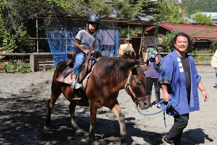 Private Horse Interaction Experience near Mt. Fuji