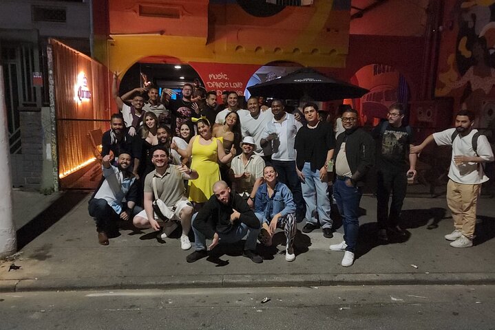 Night Walking Tour through the Bars of São Paulo