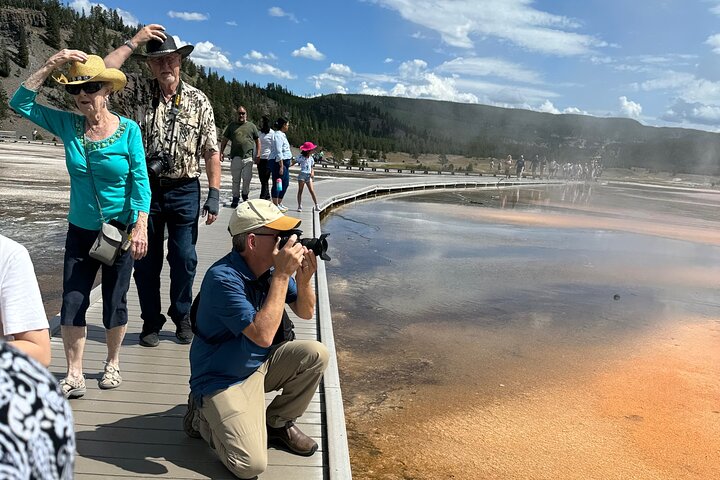 Yellowstone Hot Spots Lower Loop Tour From Cody Wy!