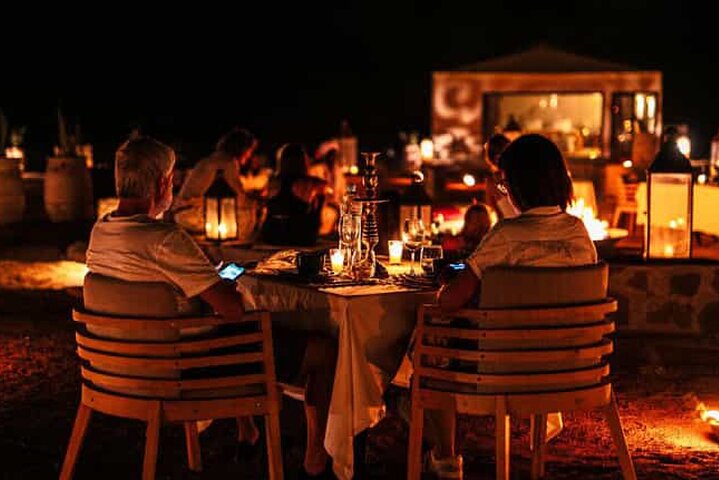 Marrakech: Agafay Desert Quad Biking & Camel RIDE & Dinner & Show