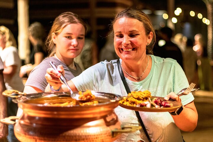 Abu Dhabi: Desert Safari with BBQ, Camel Ride & Sandboarding