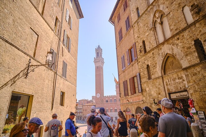 Pisa, Siena, San Gimignano with Lunch & Wine Tasting at a Winery