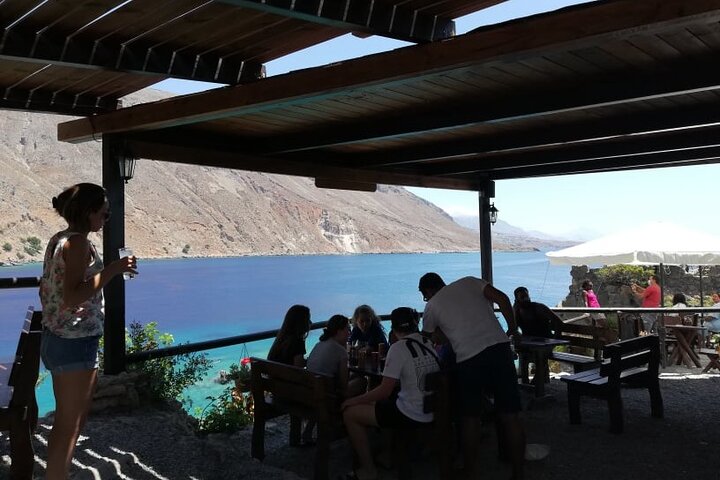 Loutro the hidden village in the South and Glyka Nera Beach