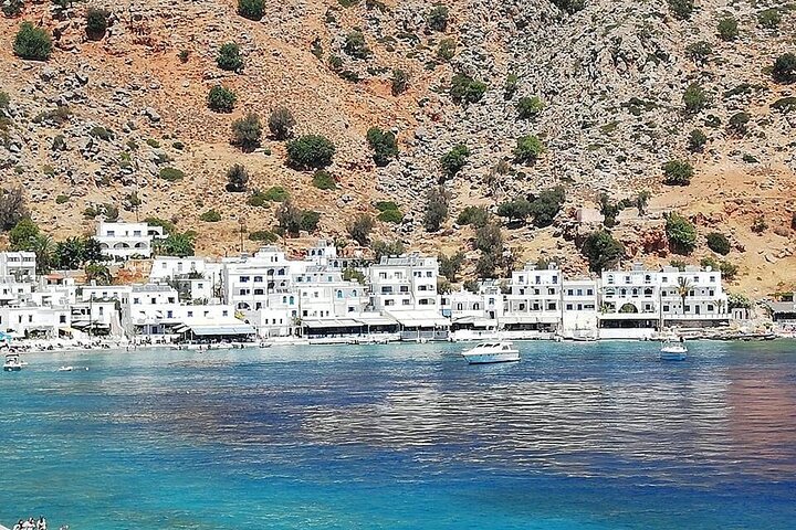 Loutro the hidden village in the South and Glyka Nera Beach
