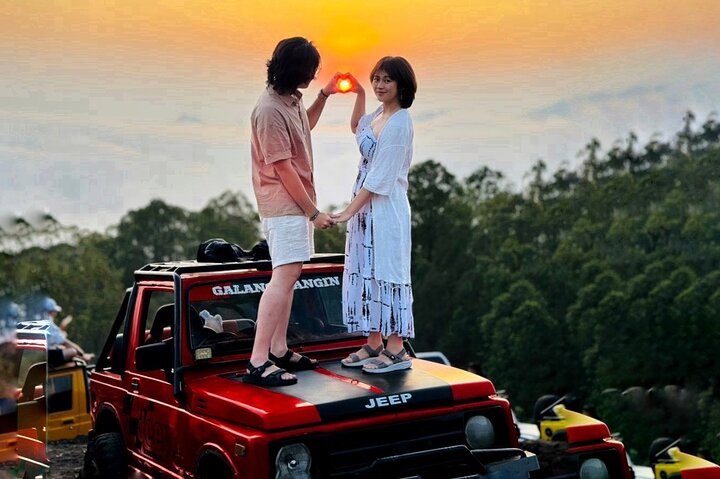 Exclusive Mt. Batur Jeep Sunrise Tour: Volcano Views & Black Lava
