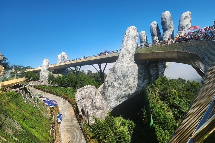 Shore Excursion to GOLDEN BRIDGE & MY SON SANCTUARY fromTIEN SA or CHAN MAY port