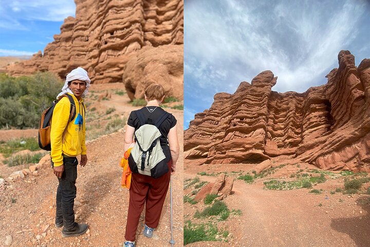 Private Hike and trek in Gorge Dades-Monkey Fingers Canyon