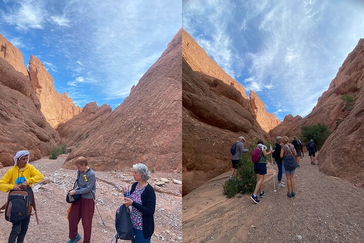 Private Hike and trek in Gorge Dades-Monkey Fingers Canyon