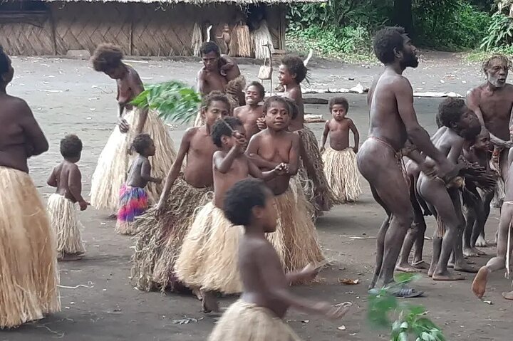 Blue Cave and Yakel Tribe tour
