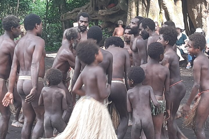 Blue Cave and Yakel Tribe tour