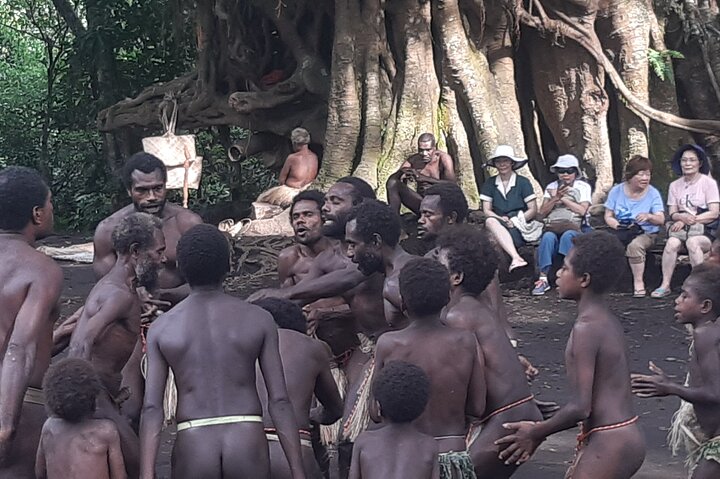 Blue Cave and Yakel Tribe tour