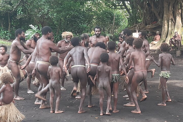 Blue Cave and Yakel Tribe tour