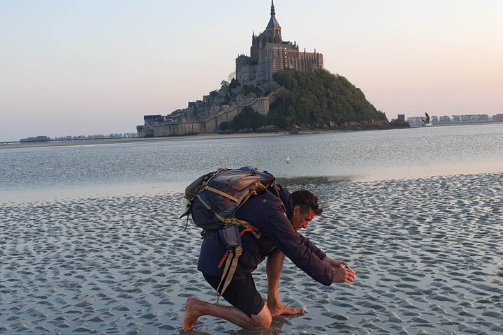 Mont-Saint-Michel bay walk