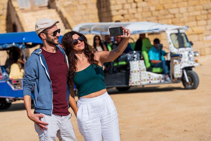 Gozo All Inclusive Chauffeured Tuk Tuk Day Tour - Blue Lagoon