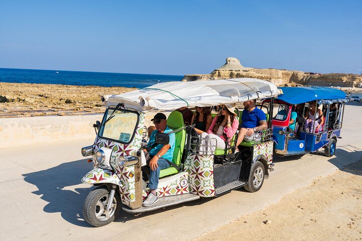 Gozo All Inclusive Chauffeured Tuk Tuk Day Tour - Blue Lagoon