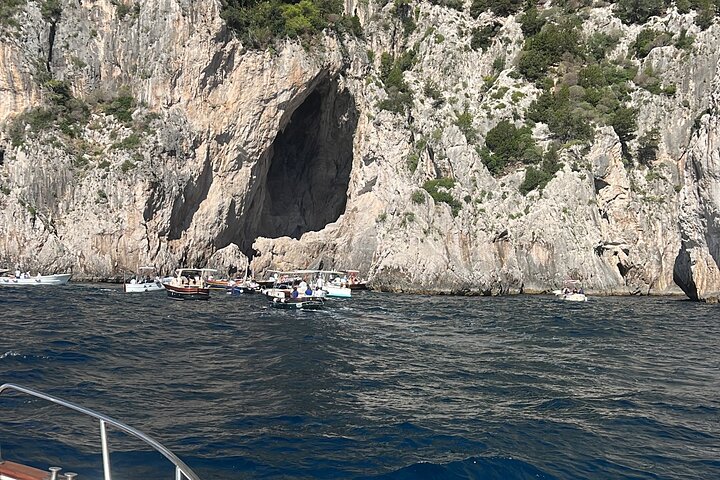 Private Boat Tour of Capri from Sorrento or Positano or Capri