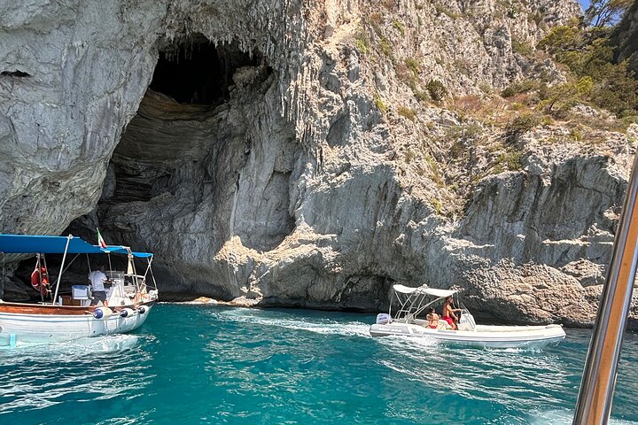 Private Boat Tour of Capri from Sorrento or Positano or Capri