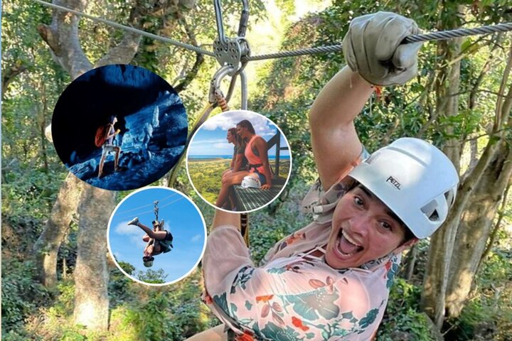 Largest Zipline in South Pacific & Cave Exploration Coral Coast