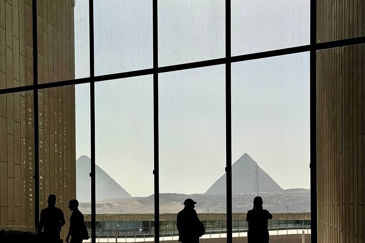 Grand Egyptian Museum Giza Pyramids and Sphinx in Private Tour