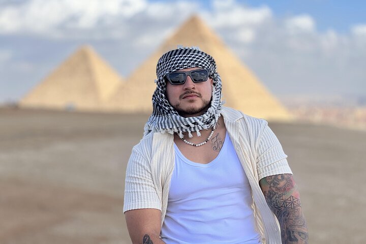 Grand Egyptian Museum Giza Pyramids and Sphinx in Private Tour