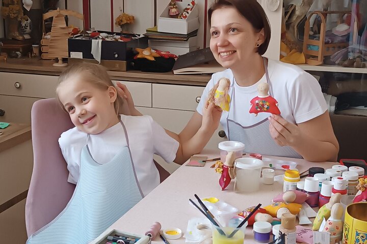 Paint Your Own Traditional Doll