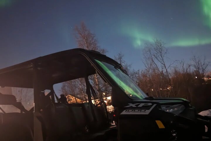 Snowmobile or UTV Safari in centrum of Alta city. close to harbor