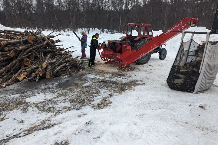 Snowmobile or UTV Safari in centrum of Alta city. close to harbor