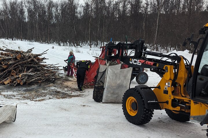 Snowmobile or UTV Safari in centrum of Alta city. close to harbor