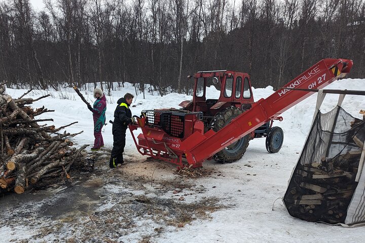Snowmobile or UTV Safari in centrum of Alta city. close to harbor