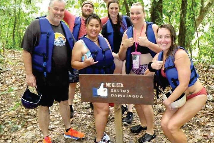Damajagua Waterfalls, Zipline with Lunch and Transfer