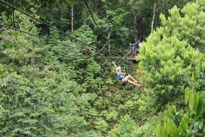 Damajagua Waterfalls, Zipline with Lunch and Transfer