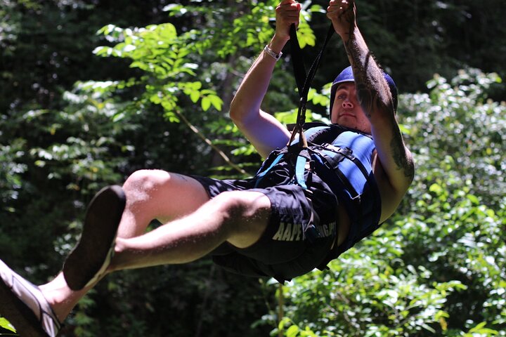 Damajagua Waterfalls, Zipline with Lunch and Transfer