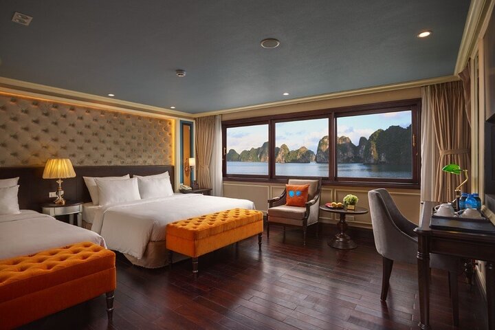3 Day/2 Night Halong-Lan Ha Bay 5 Star Cruise with Balcony Cabin