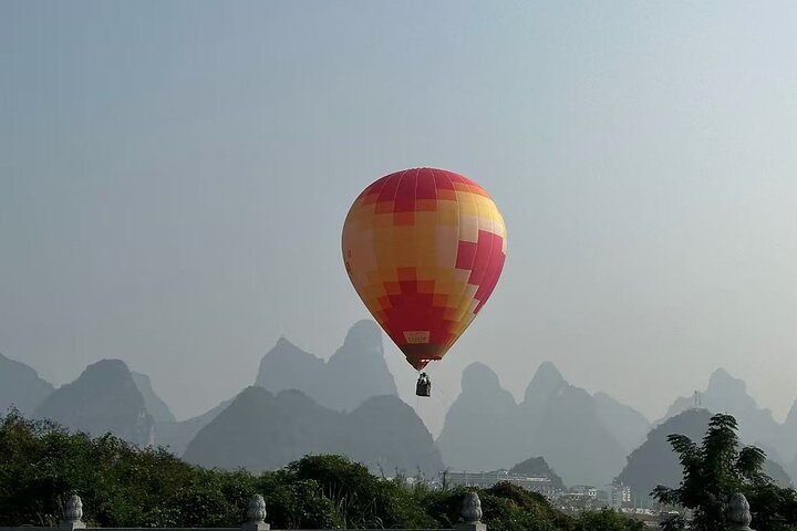 Yangshuo Hot Air Ballooning Sunrise/Sunset Experience Ticket