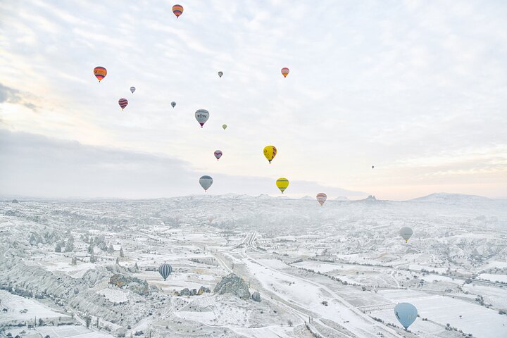 Hot Air Balloon Ride at Sunrise in Goreme, Cappadocia