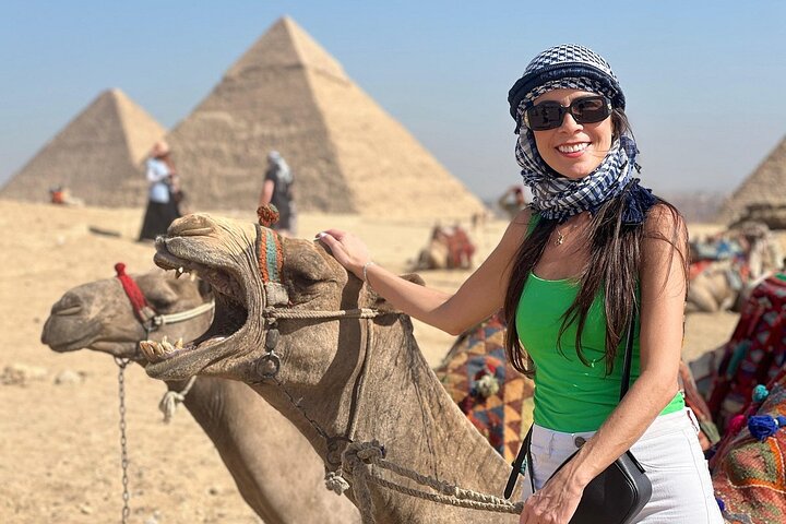 Half Day Tour Giza Pyramids& Great Sphinx with Private Tour Guide
