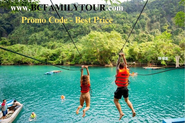 Phong Nha - Paradise Cave or Dark Cave - 1 Day All Inclusive
