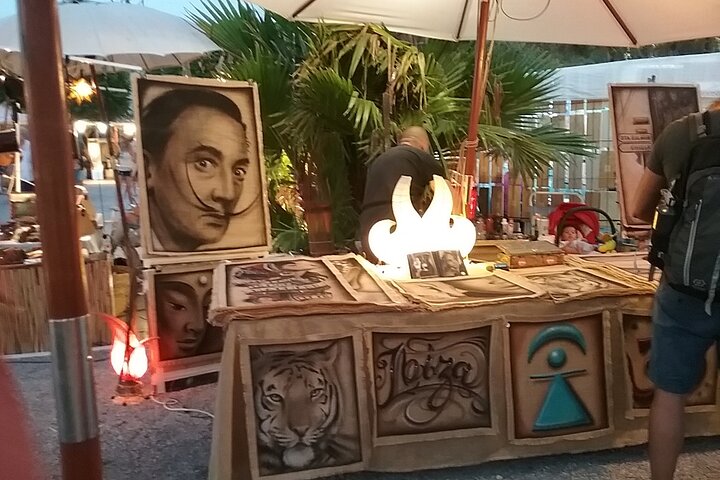 Ibiza Sunset Tour to the Hippie Market Las Dalias by Bus