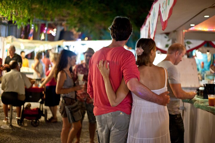 Ibiza Sunset Tour to the Hippie Market Las Dalias by Bus