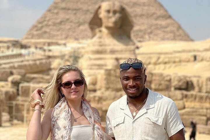 Giza Pyramids, Sphinx, Camel Ride, Lunch & Inside pyramids