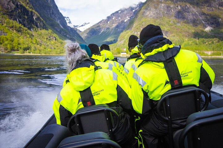 Osafjord RIB Safari from Ulvik: Waterfalls & Hardangerfjord Views