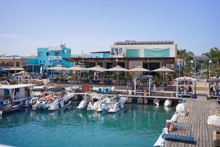 From Paphos: Blue Lagoon, Sea Caves & Aphrodite's Baths Day Trip