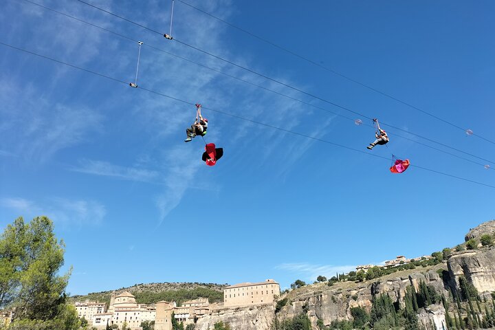 Jumping in Zipline with Unique Views of Cuenca