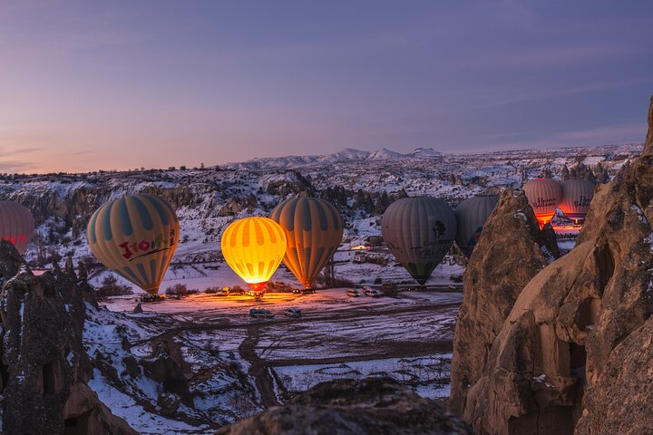 Hot Air Balloon Ride at Sunrise in Goreme, Cappadocia