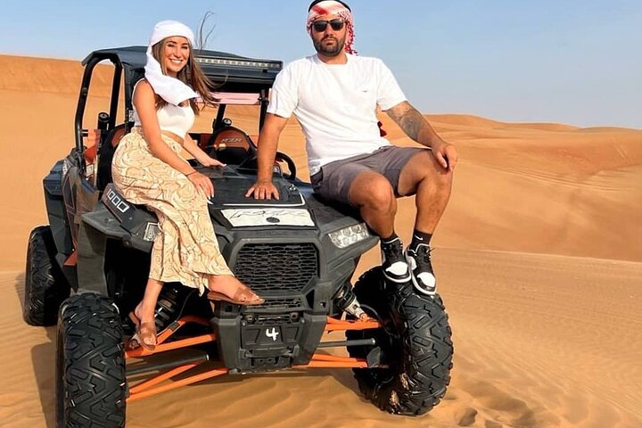 Doha Desert Safari, QuadBike,Dune buggy, Sandboarding & CamelRide