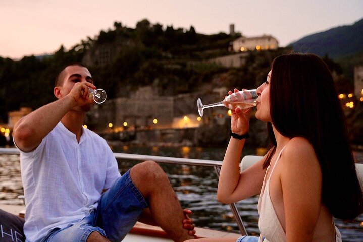 Cinque Terre Sunset Cruise with Aperitif from Monterosso