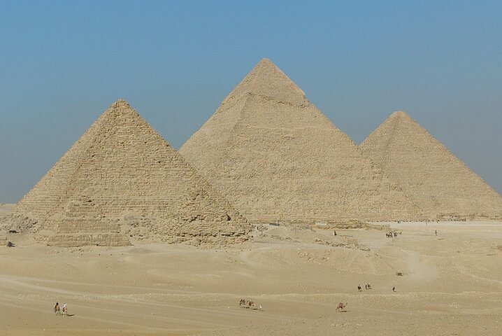 Giza Pyramids and Grand Egyptian Museum full day tour.